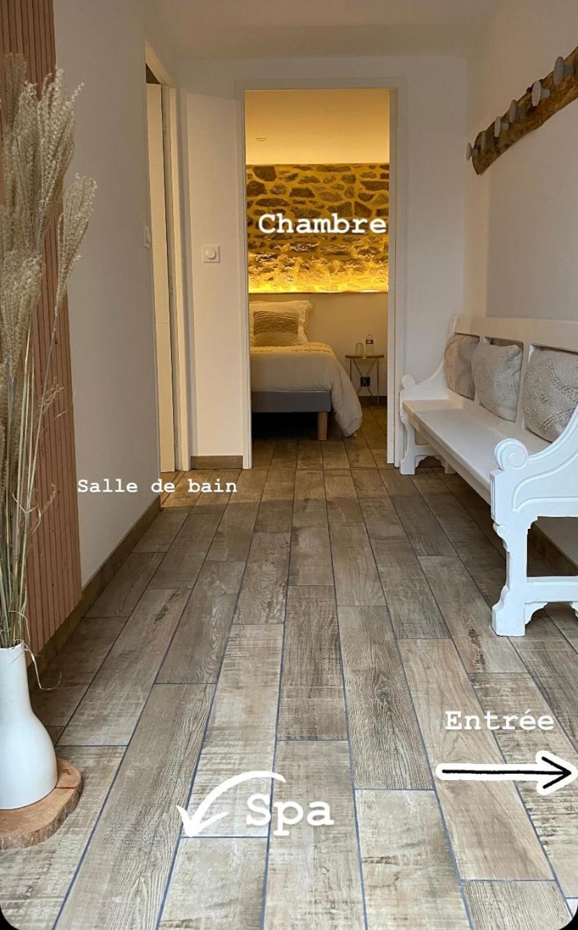 Villa Lily Spa, Chambre D'Hotes Avec Spa Privatif La Vicomte-sur-Rance Екстер'єр фото
